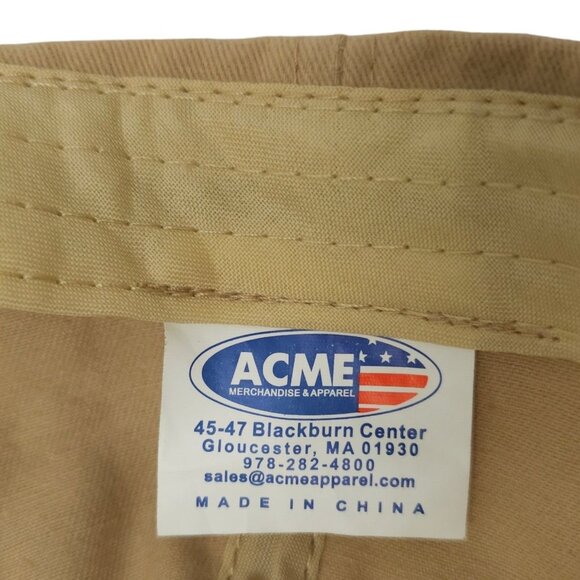 Miller Lite Embroidered Logo Khaki Strapback Cap Trucker Baseball Hat Beer Acme - Picture 9 of 15